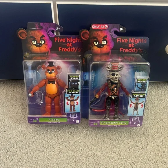 Five Nights at Freddy’s Ringmaster Foxy and Freddy Jazwares - Picture 1 of 9